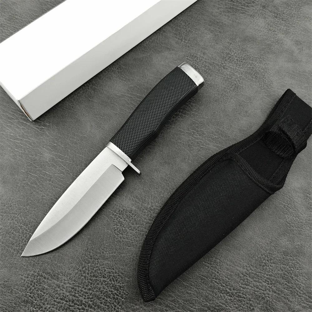 2025 Newest Hunting Fixed Blade Knife 5Cr13Mov Blade ABS Handle Outdoor Pocket Knives EDC Camping Hiking Tools