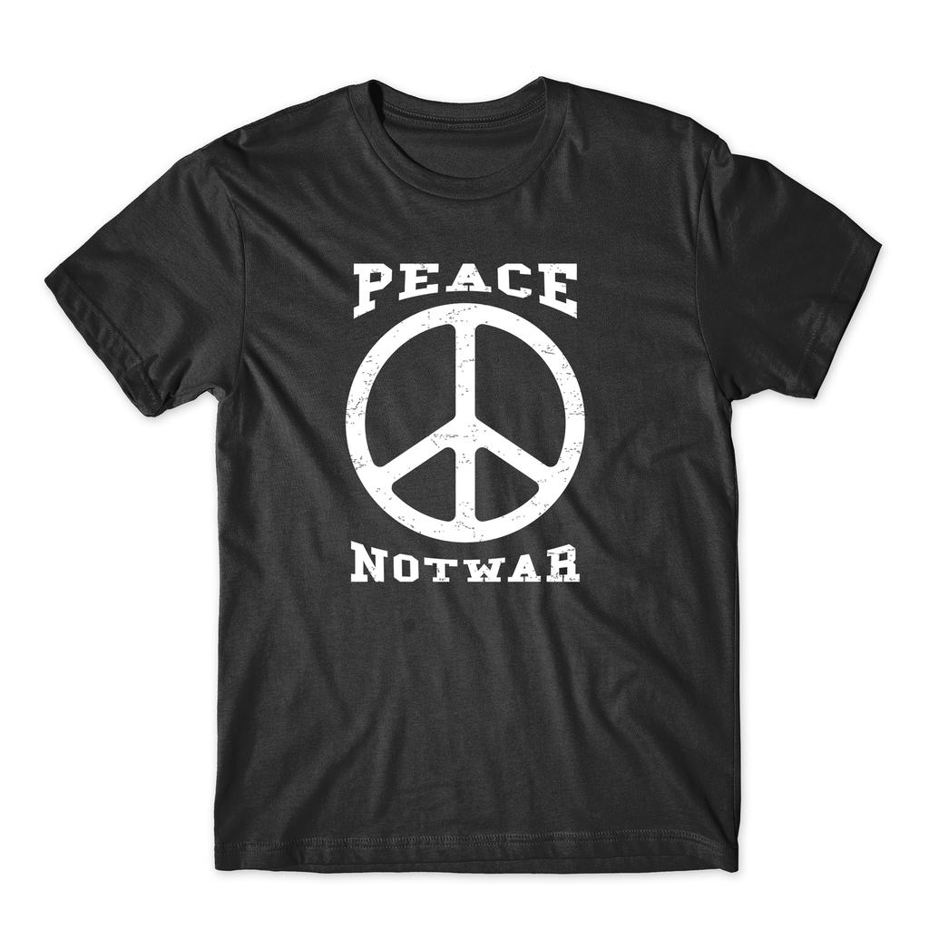 Peace Sign Make Love Not War T-Shirt Mens Womens Tees Top Unisex Peace Symbol