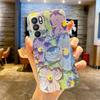 For Samsung Galaxy A03 A04s A11 A12 A51 A71 A13 4G 5G Case Soft Silicone Back Cover Oil Painting Flowers Phone Case