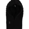 Universal chemistry Twist Knit Black Balaclava