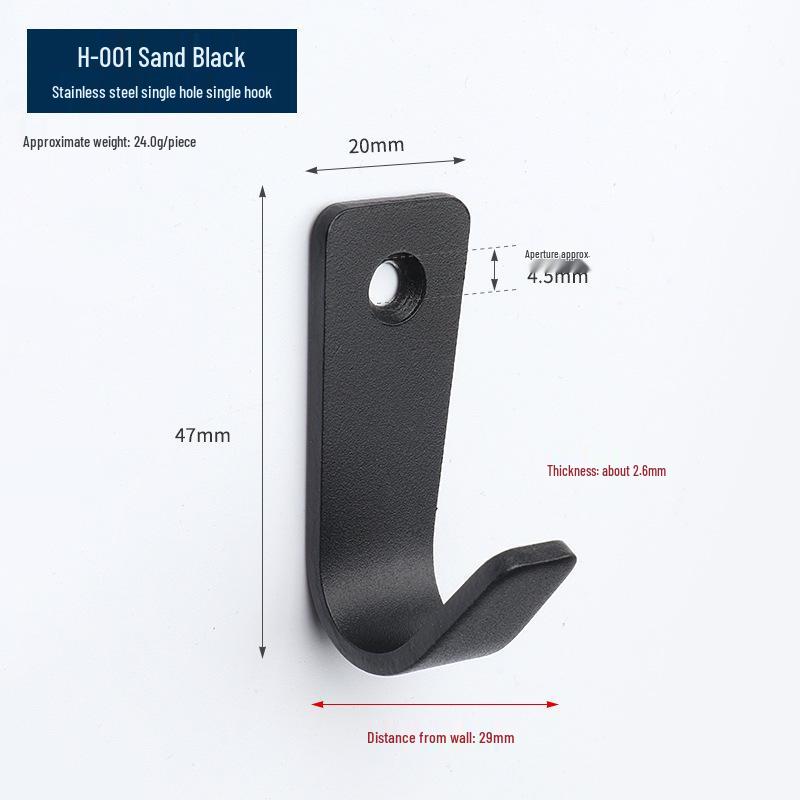 Stainless Steel Bathroom & Wardrobe Coat Hook