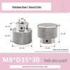 Hongkangming Stainless Steel Knurled Hand-Twist Nut for M3-M12.