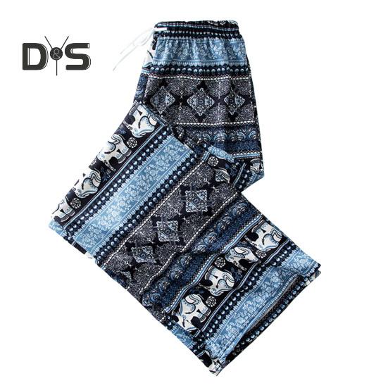 Breathable Casual Pants Full Length Popular Simple Wide Leg Long Trousers