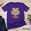 Cool Geometric Bengal Indian Tiger Face Sweatshirt Cat Gift Unisex T-shirt