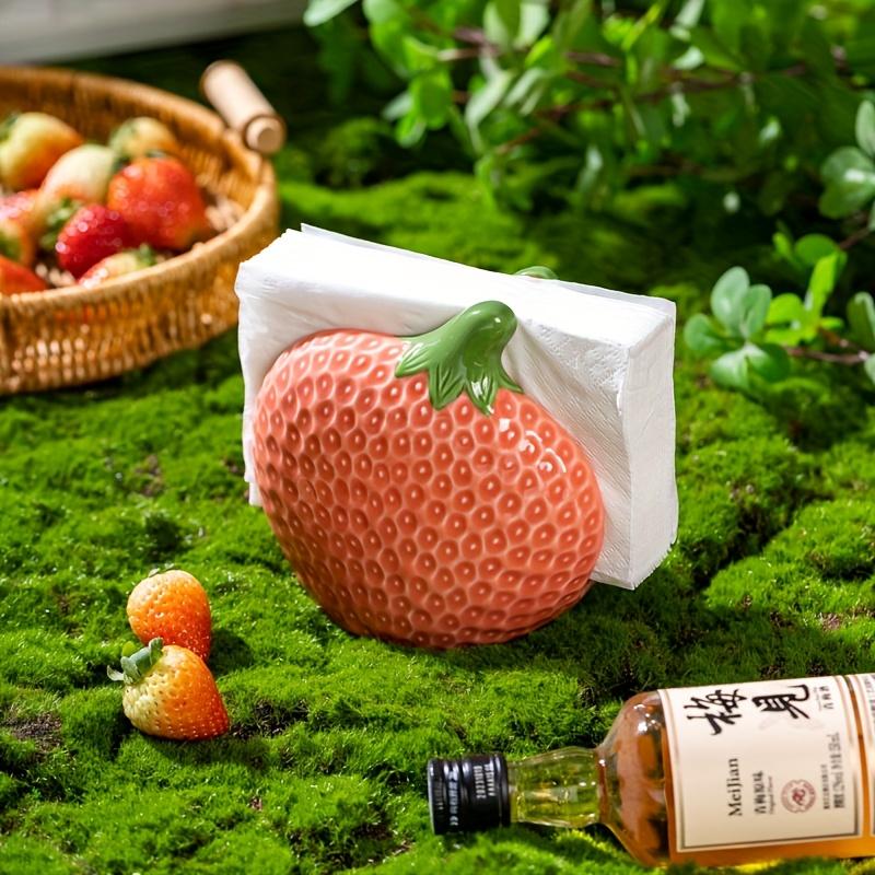 Restaurant Countertop Desktop Creative Paper Towel Holder Napkin Insert Tablecloth Storage Box Ceramic Napkin Rack New