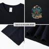 Jeep Men's Pure Cotton Loose Fit Round Neck Short Sleeve T-Shirt
