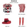 European and American Halloween circus clown costumes Variety of clown cos costumes Funny stage costumes