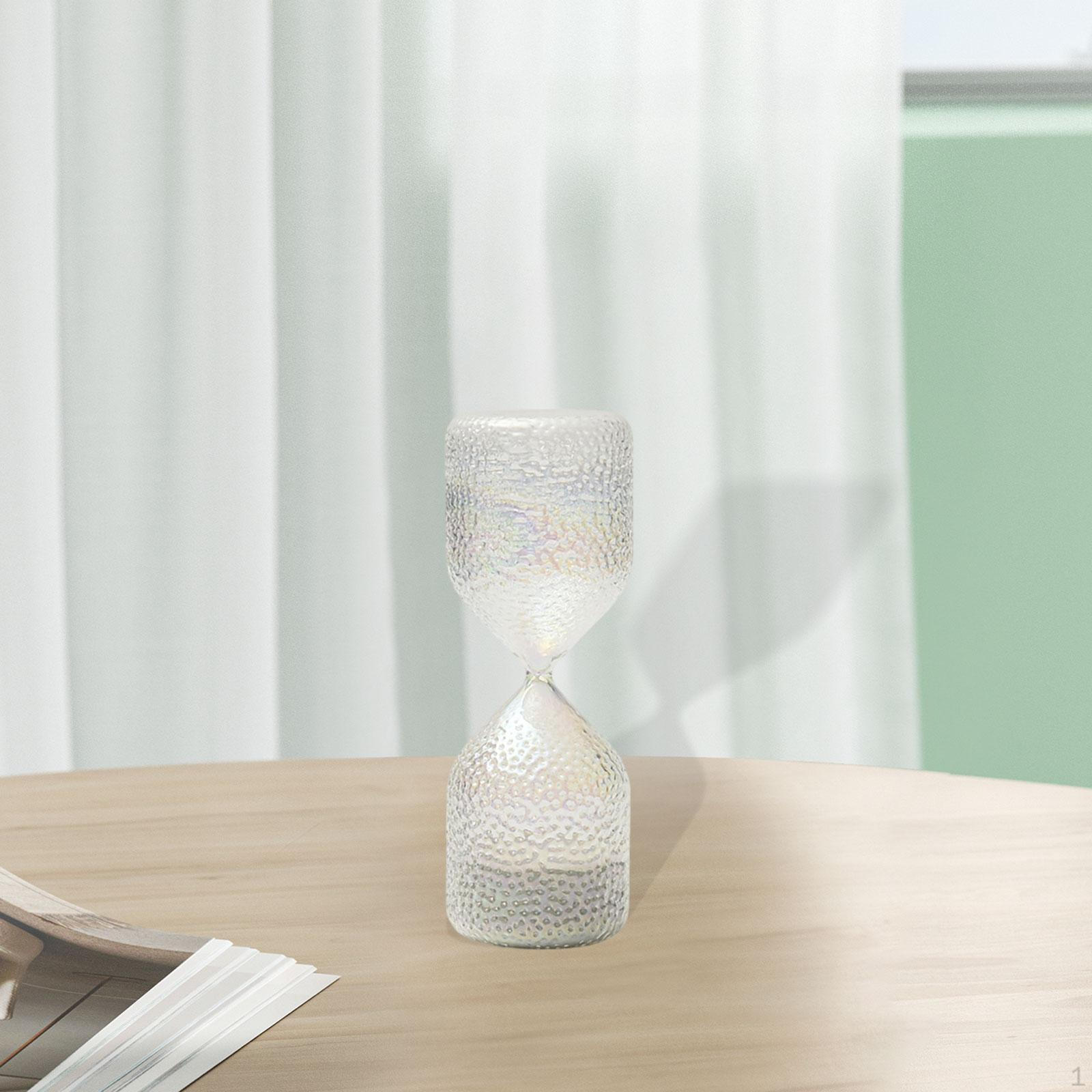 

Прозрачные песочные часы, стеклянный песочный таймер для кухни, спальни, декора, подарок на день рождения 5mins