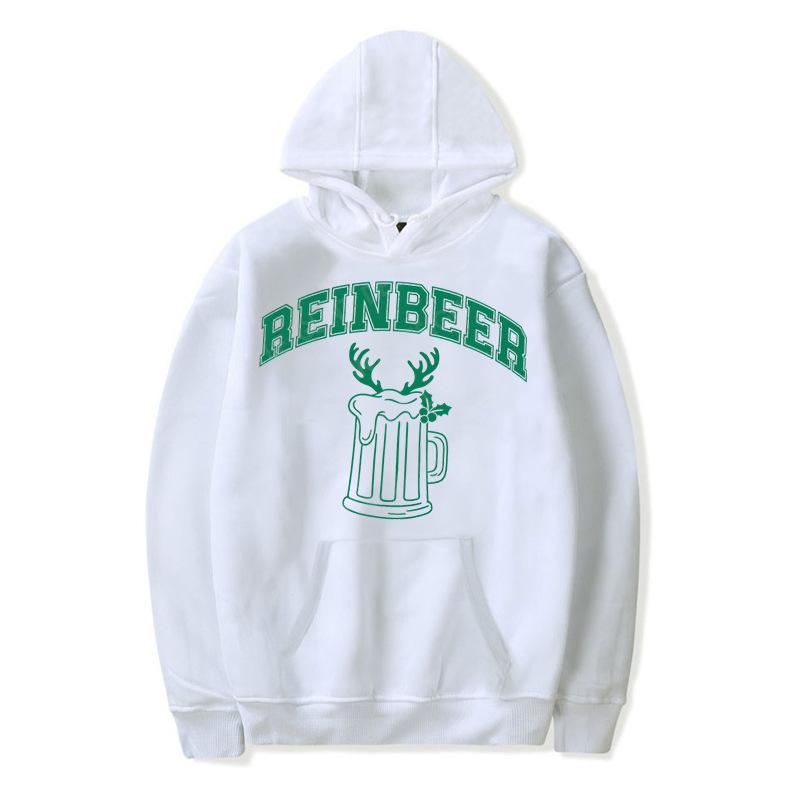 

Парный стиль Модный Универсальный Повседневный С принтом чашки с оленьими рогами Свободный Теплый Зимний Худи с капюшоном XXXL