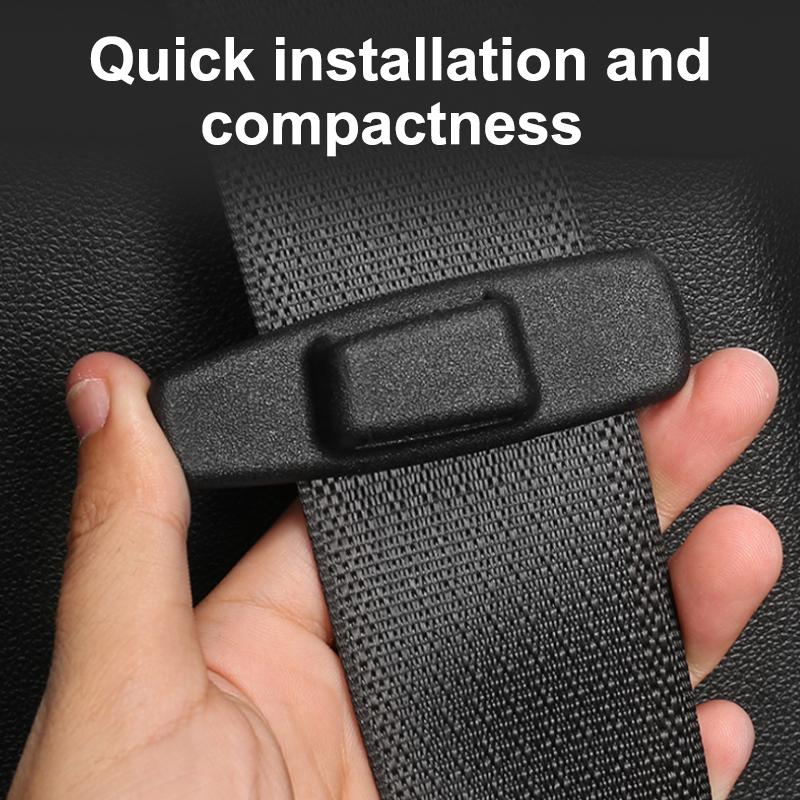 SEAMETAL 2pcs Car Safety Belt Clips Seat Belt Buckle Car Styling Safety Stopper Belt Clips Adjusting Clip
