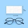 100pcs Moistened Optical Wipes Safe For Anti Reflective Coating Glasses Travel Friendly Individually Wrapped