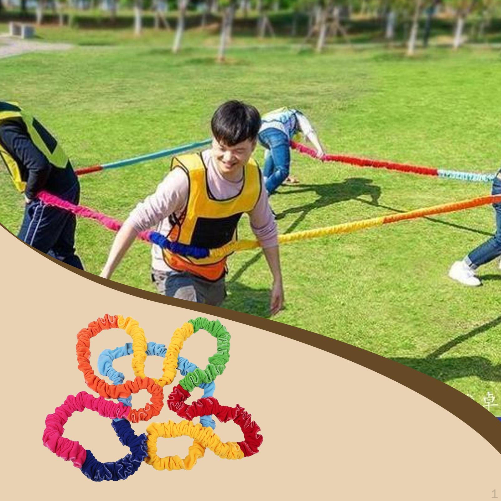 

Cooperative Elastic Band, Resistance Practical Entertainment Toy, Activities for Children, 2m
