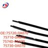 Exterior Trim Car Window Seal Strip for 2022 Toyota Corolla Cross - 75710-0A070