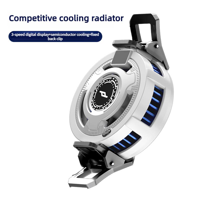 Magnetischer Handykühler Halbleiterkühlung Digitalanzeige E-Sport Live-Streaming Kühlung Tablet Rückseitenclip Kühler