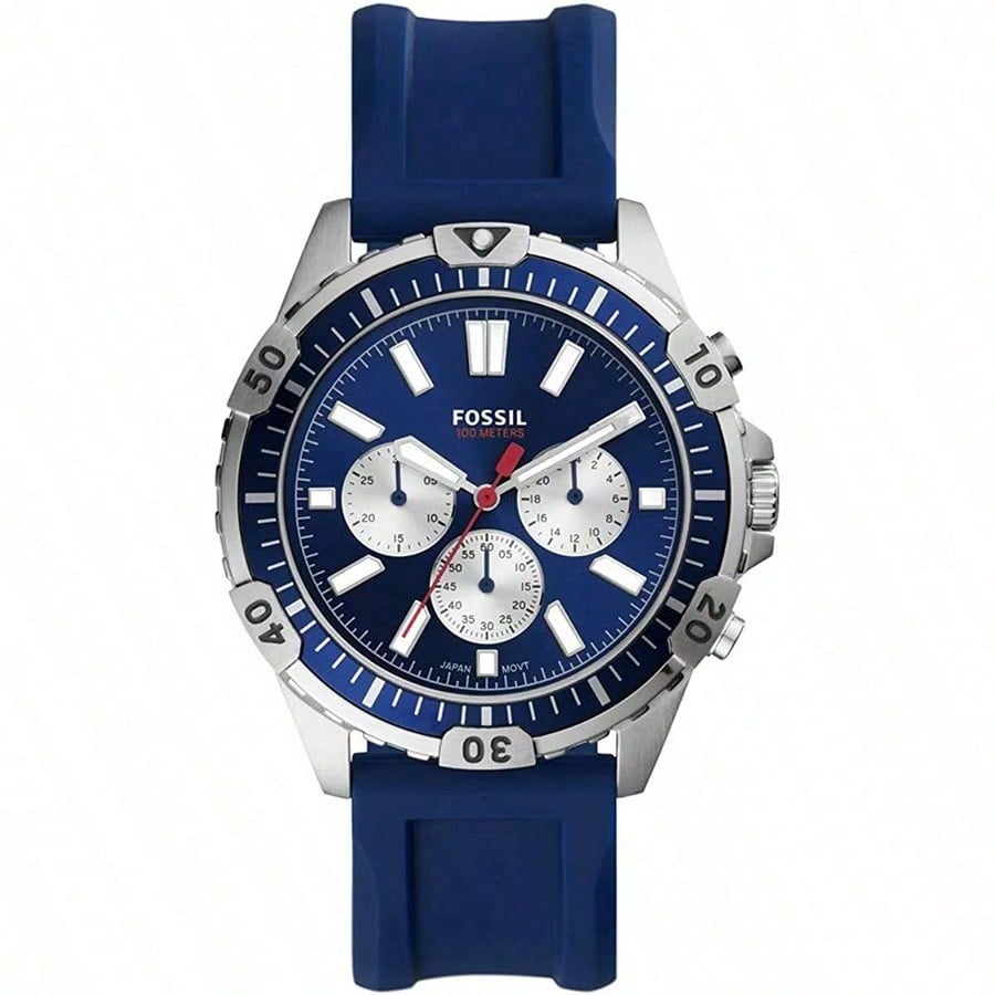 Fossil Men's Garrett Chronograph, Stainless Steel Watch, FS5709