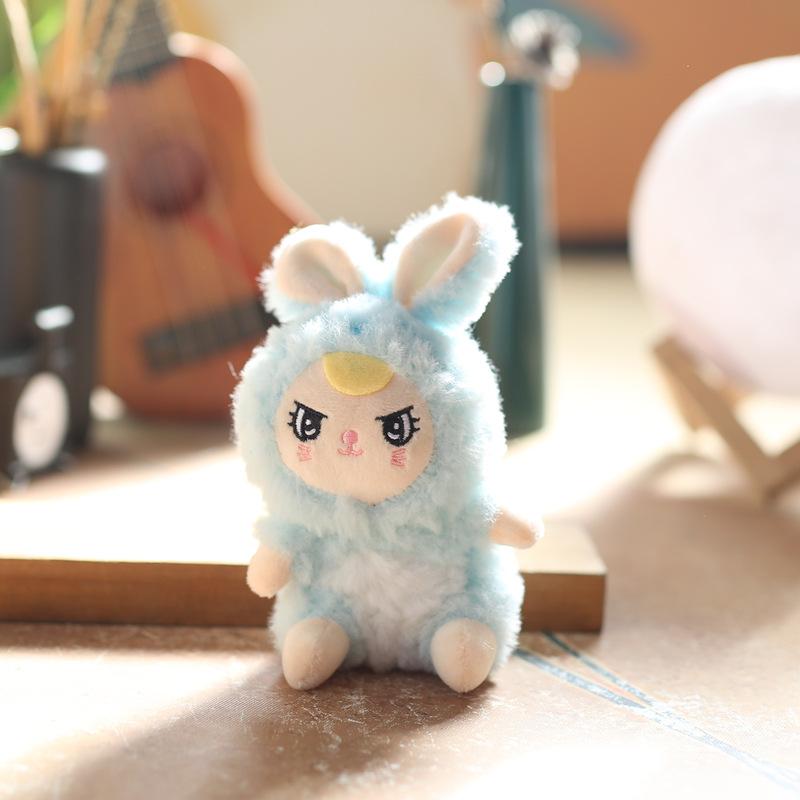 Cute Cute Baby Three-year-old Pendant Plush Toy Doll Rabbit Bag Hanging Decoration Keychain Doll Doll