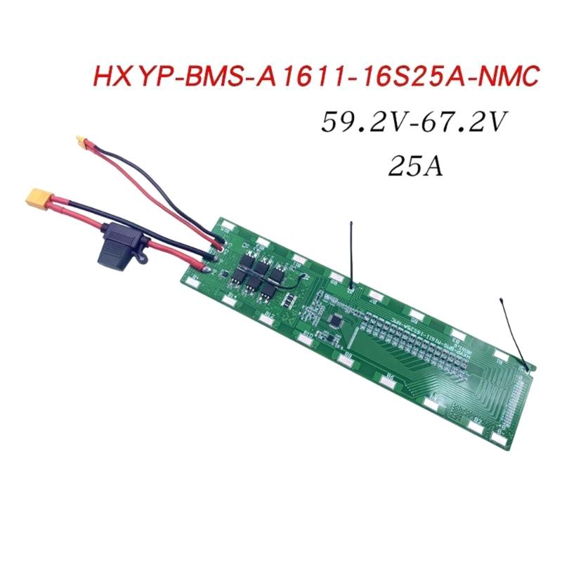 Intelligent Battery Management for 16S 60V 18650 Cells Featuring Thermal Regulation and Cell Equalization Technology