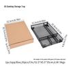 Multi-Compartment Metal Mesh Desktop Organizer Tray