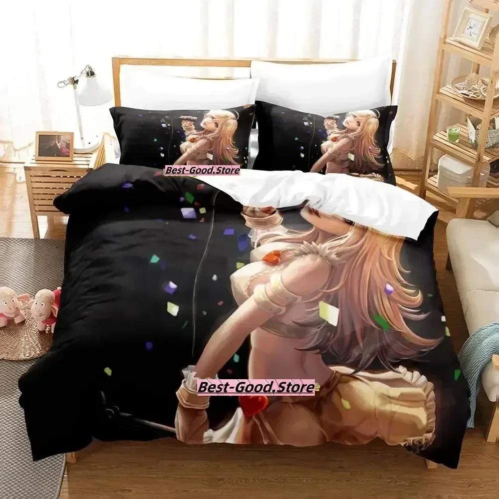 New Anime Panty Stocking Bedding Set Duvet Cover Sheet Printed Bed Set Pillowcase Bed Full Queen King Size Comforter Bedroom