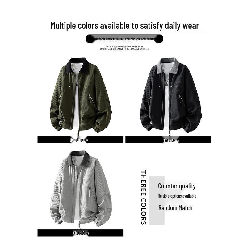 CHOCOOLATEit Men's American Style Lapel Casual Jacket