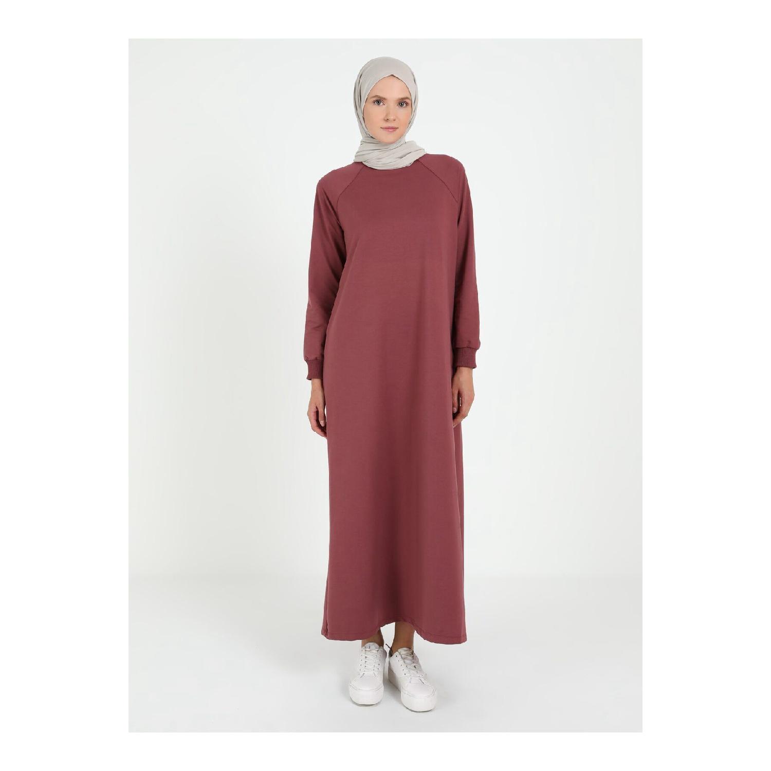 

Hijab Dress - Red Brown - Tavin 38 коричневий