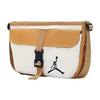 Polyester Shoulder Bag, Crossbody Bag Small Unisex Wheat Yellow Jordan DV5312-740
