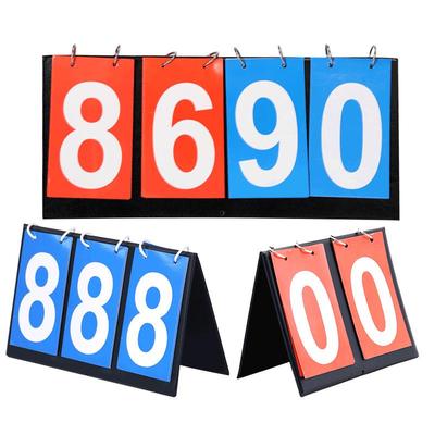 Multi-Sport Flipping Scoreboard: Two, Three & Four-Digit Options for Football, Basketball & Table Tennis