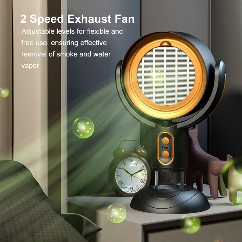 Space-Saving Mini Hood Extractor Portable Kitchen Exhaust Fan Cooking Fume Extractor  BBQ