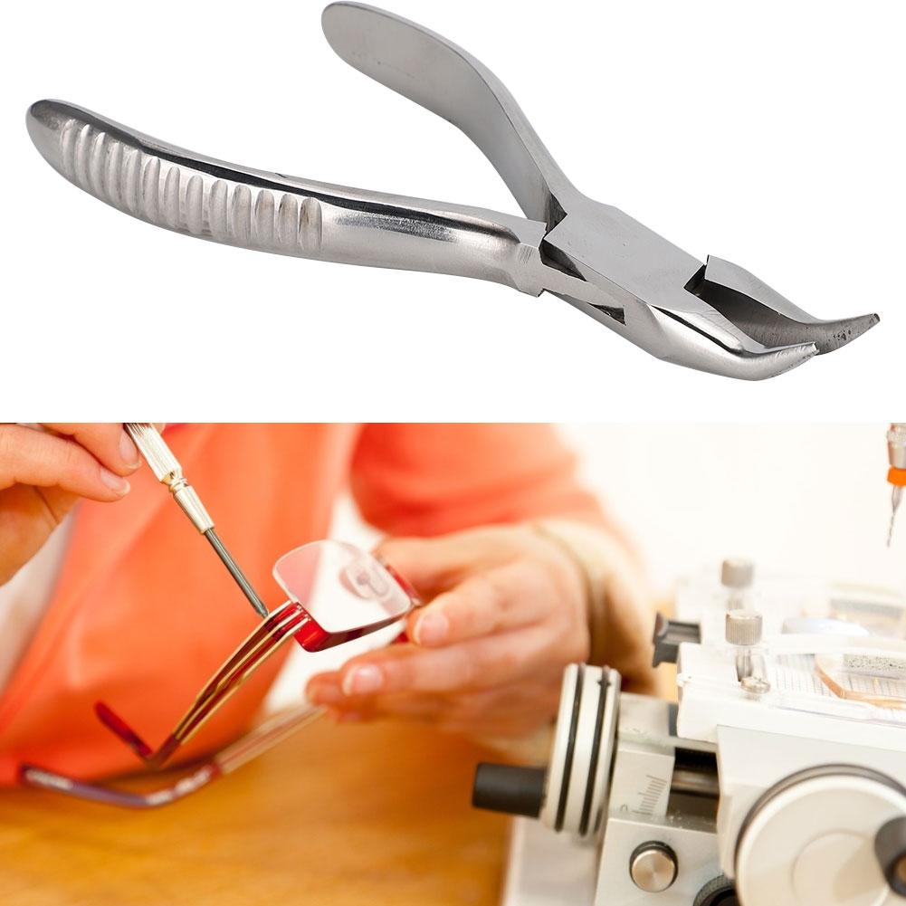 Eye Glass Nose Pad Arm Adjusting Pliers Optical Eye Glasses Frames Clamp Repair Tools