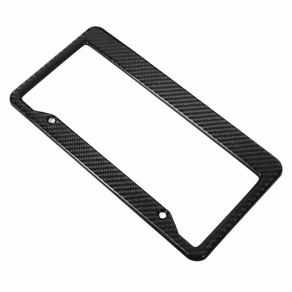 Cadru plăcuță de înmatriculare din fibră de carbon uscată, înlocuire universală pentru Ford C?MAX Focus Fiesta Kuga Mondeo