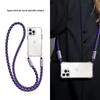 Transparente quadratische Lanyard-Hülle für Apple iPhone 11/13/14/15/16/XR/XS - Vollständige Abdeckung