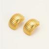 Multiple Styles Fashionable Trendy Exquisite Irregular-shaped Stud Earrings Versatile Jewelry Accessory For Women