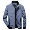 Men's Autumn and Winter Jacket Men's Youth Casual Fashion Loose Large Size Men's Jacket Solid Color Jacket