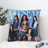 Katseye Kpop Music Pillow Cover  Cute Funny Pillow Case For Living Room Sofa Soft Pillowcases Gift