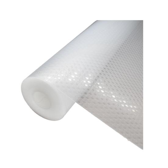 1 Roll 45/55x150CM Drawer Shelf Liner Waterproof Oil-Proof EVA Non-adhesive Non-slip Kitchen Cabinet Closet Cupboard Liner Mat