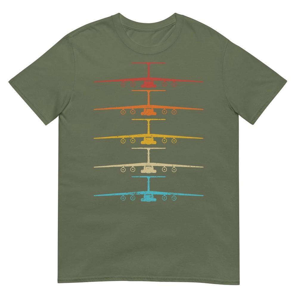 Retro Vintage C141 Starlifter Us Military Airlifter Plane Tshirt