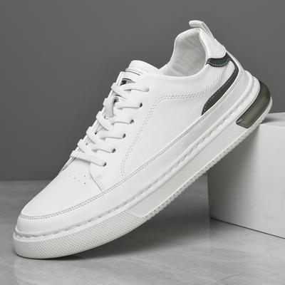 Fashion Mens Casual Leather Shoes Lace Up Men Oxford Shoes Outdoor Jogging Footwear Office Male Dress Shoes Lightweight Sneakers