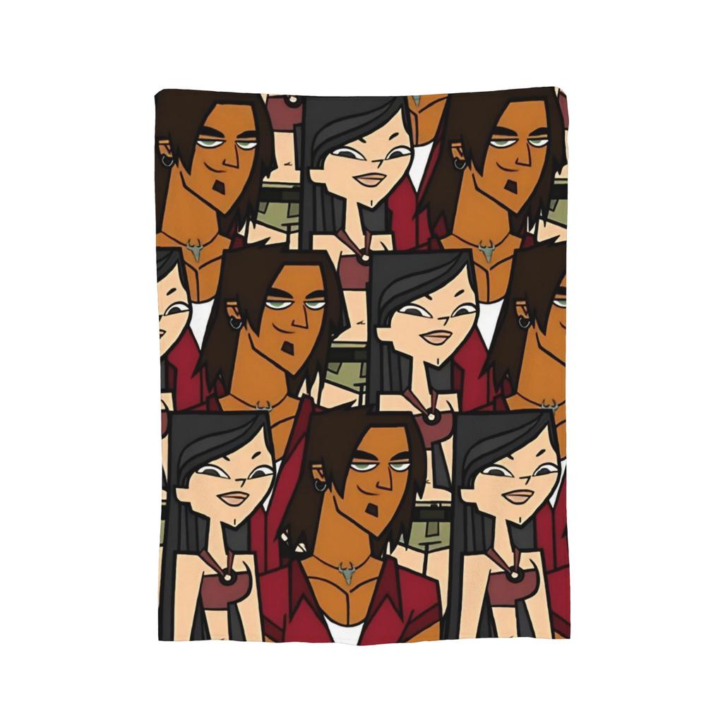 Totals Dramas Cartoon Blankets Fuzzy Awesome Soft Throw Blankets for Home Restaurant Winter