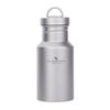 Boundless Voyage Titanium Water Bottle, Ultra-Lightweight, Wide-Mouth, Direct-Drink, for Hiking, Cycling, Sports, and Outdoor Activities, Camping, and