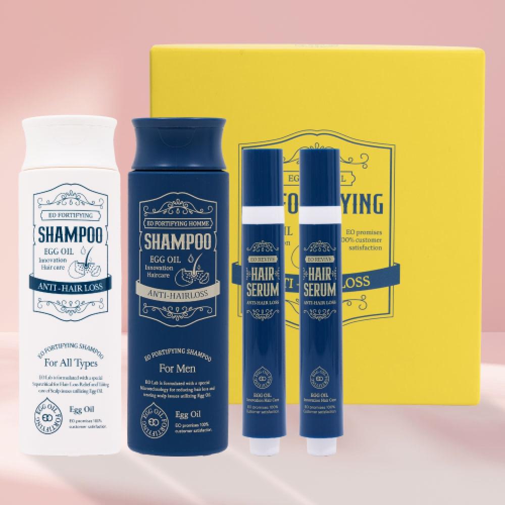 Eo Fortifying Shampoo   Treatment Fortifying All Type Shampoo+Treatment+ Revive Serum Set Of 2 NONE