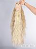 Synthetic Hairpiece Long Curly Wavy Ponytail Extension 20Inch Drawstring Ponytail Hair Extensions For Women For Women Daily Uses