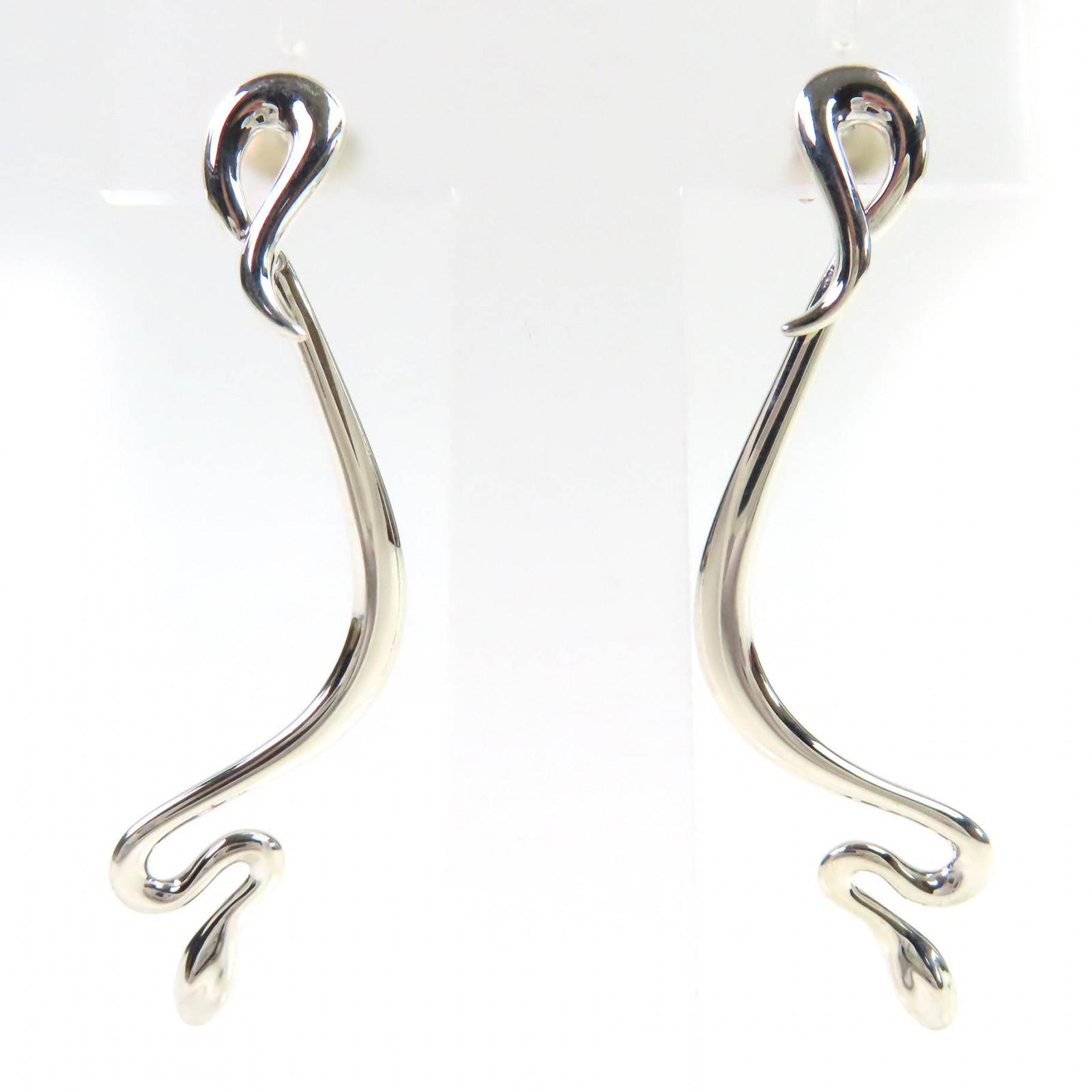 

TIFFANY&Co. Pierce Swing Snake Pierce Binaural Accessories Silver 925 Women Used