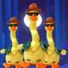 Sound Recording Dancing Duck Plush Doll Talking Animals Singing Dancing Duck Toy  Children