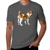 Jack Russell Terrier Cute Puppy Dog Tshirt Functional Casual Short Sleeve Tee