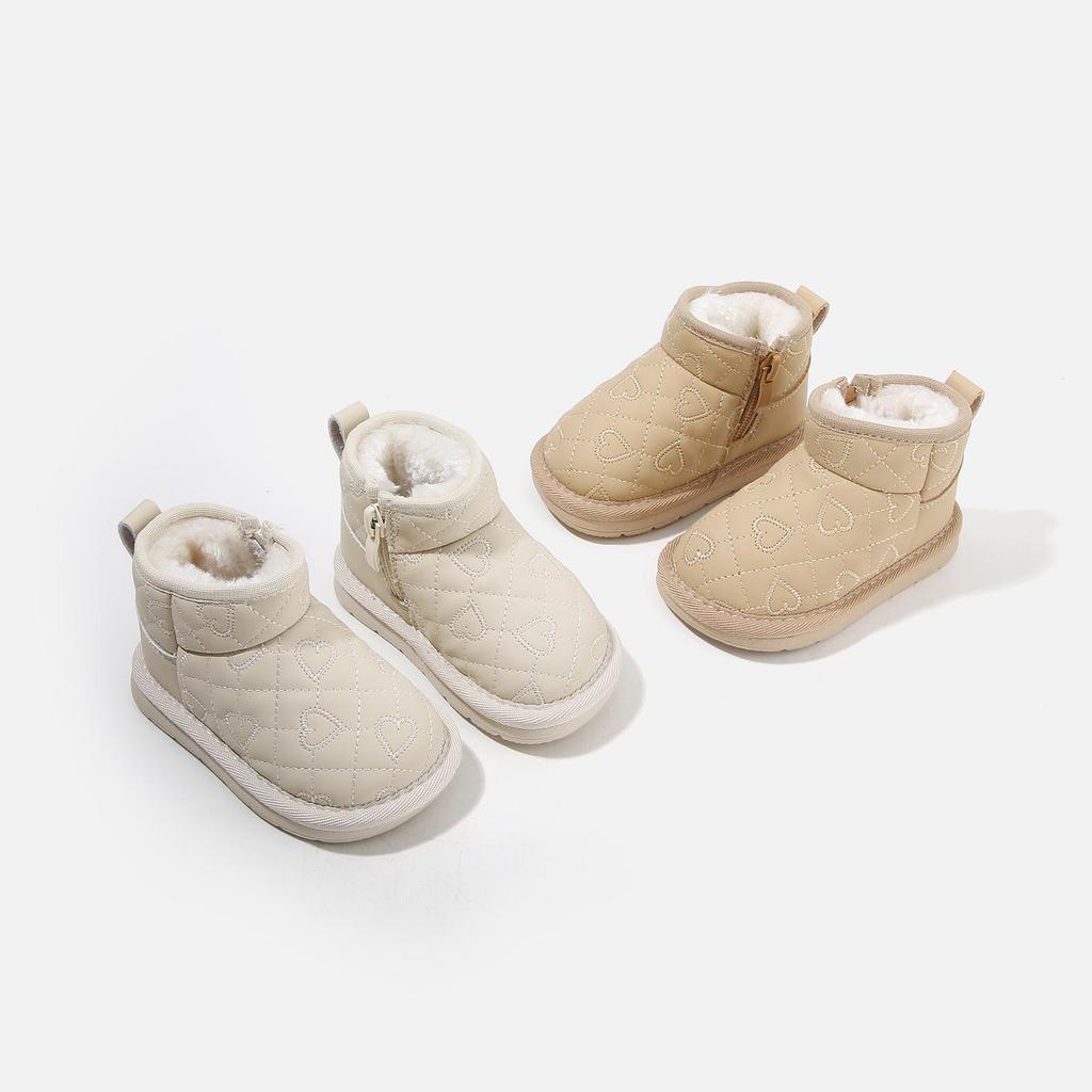 Infant Soft Sole Cotton Snow Boots – Winter Walker Shoes for Boys & Girls