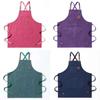 Thickened Cotton All Canvas Apron Coffee Barbershop Milk Tea Shop Home Kitchen