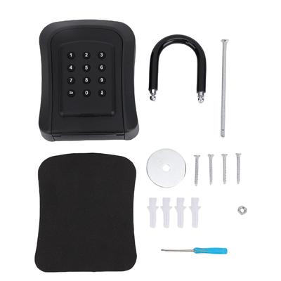 Tragbarer intelligenter Schlüsselsafe Bluetooth Mechanischer schlüsselloser Zugang App-Steuerung U-Bügel IP65 für Zuhause Garage Büros