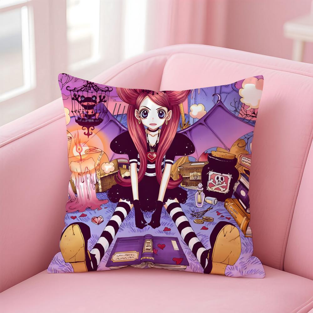 Anime Sugar Sugar Rune Bunter Kissenbezug Bequemer Wendekissenbezug Ideal für Auto Sofa Schlafzimmer & mehr