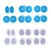 6 Pcs Earring Stud Resin Silicone Molds Ball Shaped Charms Epoxy Resin Casting Molds for Jewelry Making DIY Crafts