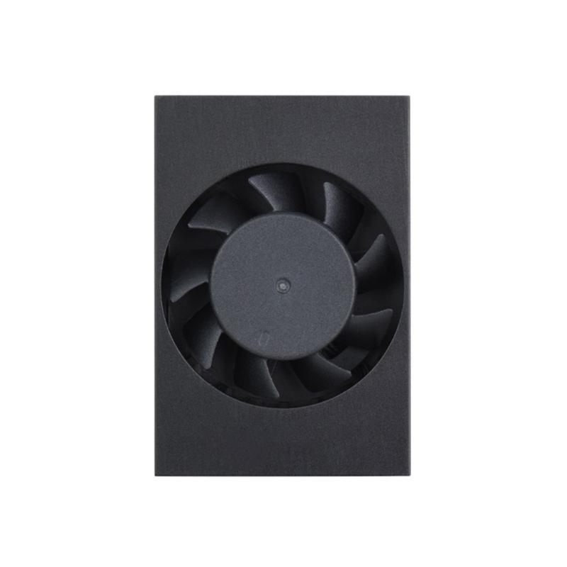 Embedded Fan Aluminum-Alloy Enclosure PWM Speed Adjustable Cooling Fan Replacement Accessory Compatible for Orin-Nano